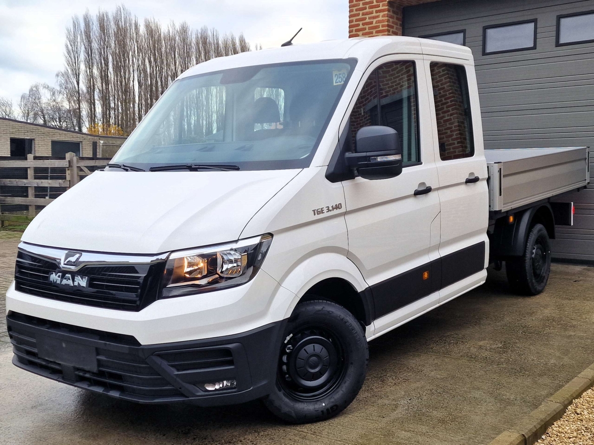 MAN  29.990 EX - Dub Cab 7plaatsen - NIEUW 0KM